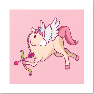 Valentine Unicorn Posters and Art